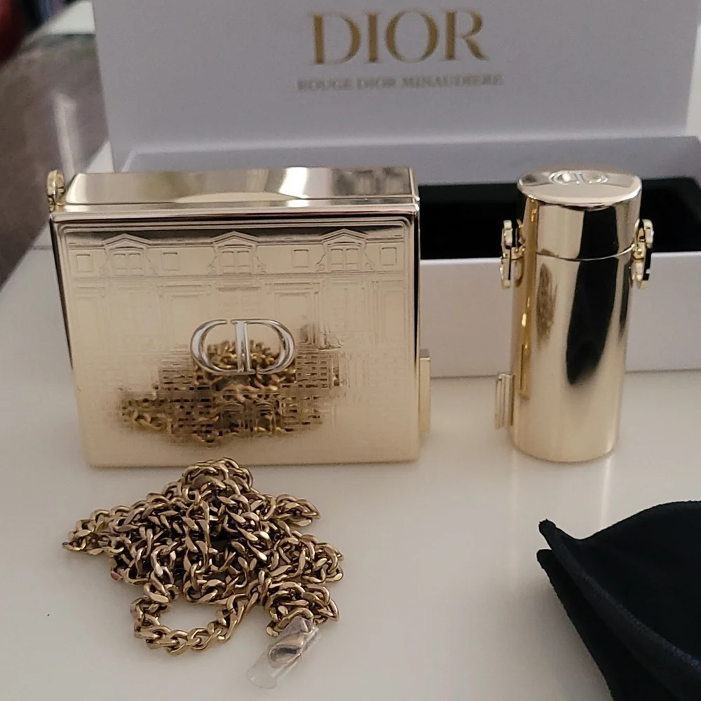NEW DIOR Rouge Dior Minaudiere Set!